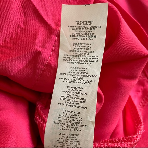 NWT Nasty Gal Diamante Strap Hot Pink Mini Dress - Picture 9 of 15